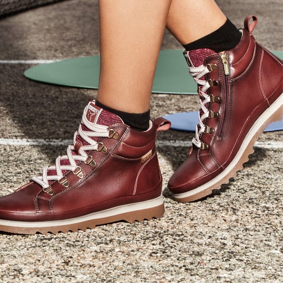 Pikolinos Damen Arcilla Rote Leder-Sneakers - Vigo - Image 6