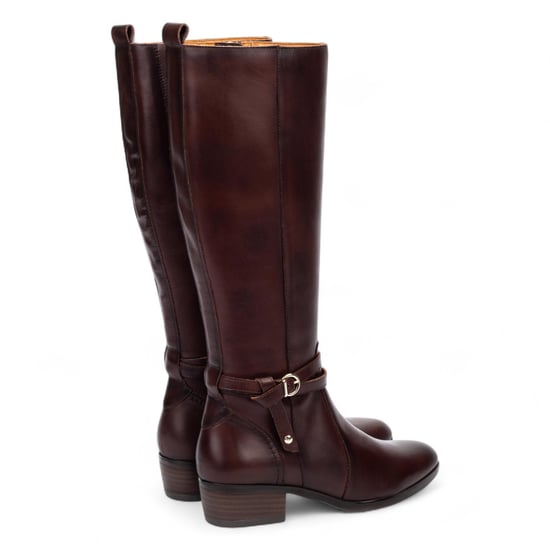 Pikolinos Damen Kniehohe Stiefel Caoba Braunes Leder - Daroca - Image 4