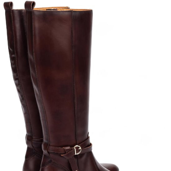 Pikolinos Damen Kniehohe Stiefel Caoba Braunes Leder - Daroca - Image 6