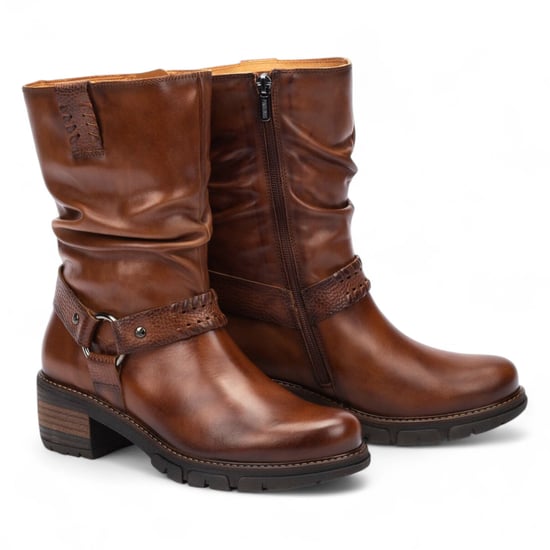 Pikolinos Damen-Stiefeletten, mittelhoch, cuerobraun, Leder, San Sebastia - Image 6