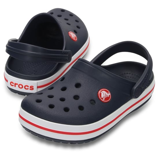 Crocs Crocband Thermoplastische Marineblau / Rote Slipper - Image 3