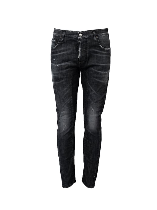 Dsquared2 Jeans Tidy Biker Jean Herren schwarz - Image 2