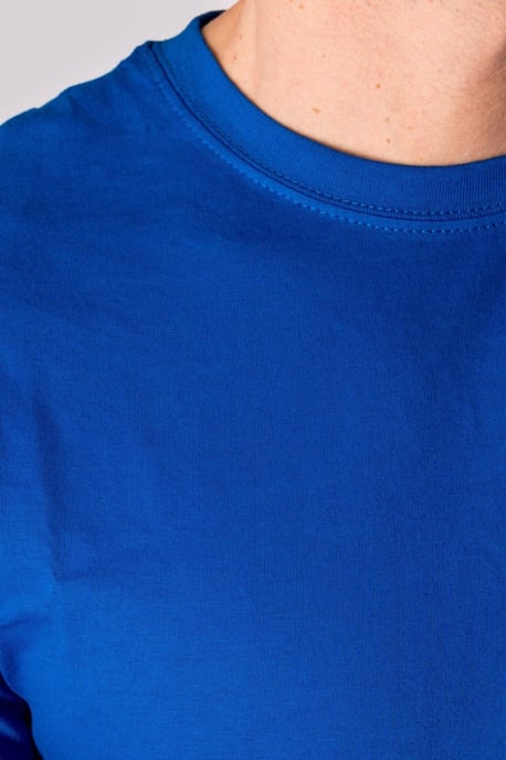 Bio-Basic-T-Shirt - Blau - Image 3