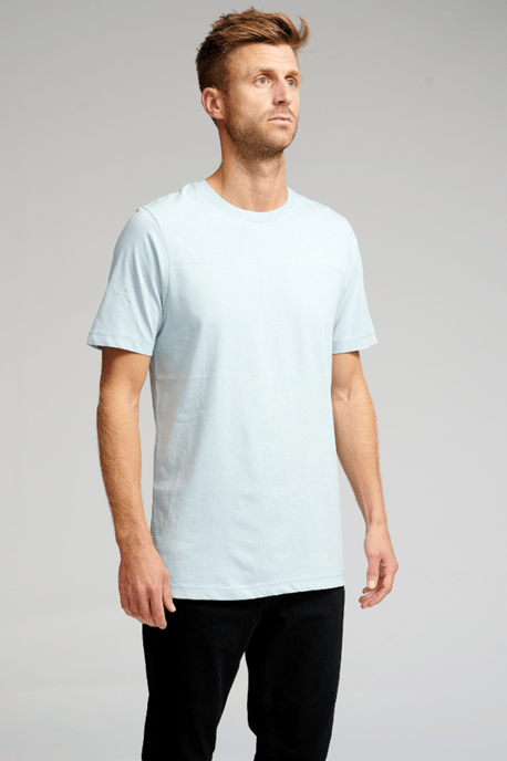 Bio Basic T-Shirt - Hellblau - Image 2