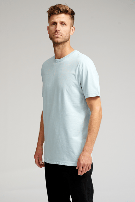 Bio Basic T-Shirt - Hellblau - Image 3