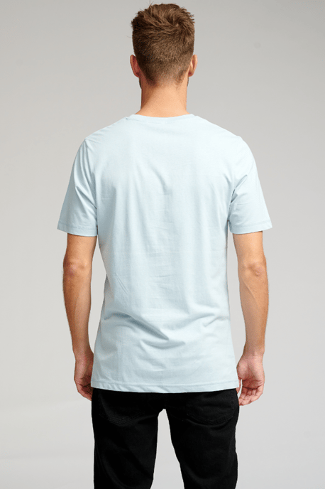 Bio Basic T-Shirt - Hellblau - Image 4