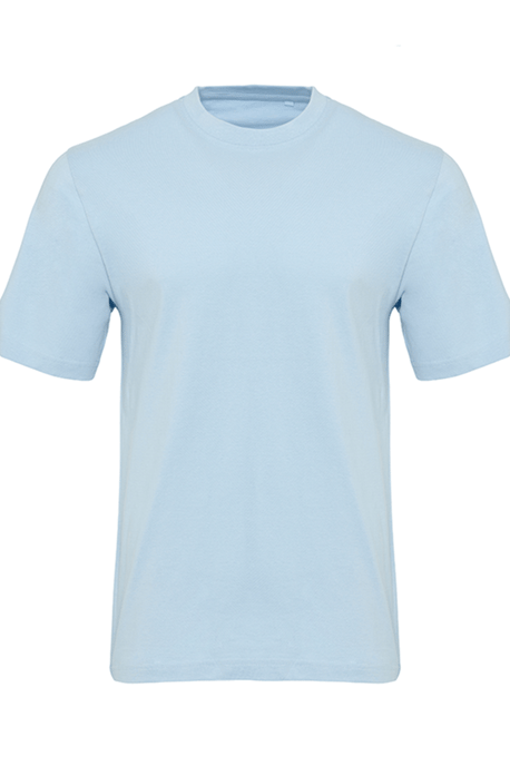 Bio Basic T-Shirt - Hellblau - Image 5