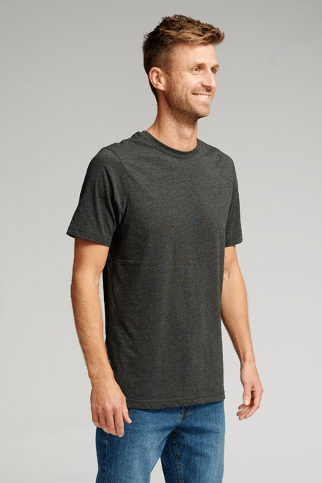Bio-Basic-T-Shirt - Dunkelgrau - Image 2