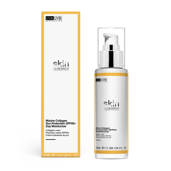 Skin Research Anti-Aging Sonnenschutz SPF 50 Tagescreme 50ml x 2 Duo-Pack - Image 2