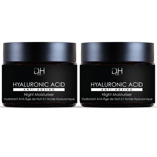 Dr H Hyaluronsäure Anti-Aging Nachtcreme 60ml x 2 Duo-Pack - Image 1