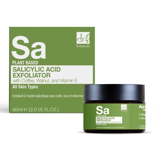 Dr. Botanicals Salicylsäure-Peeling mit Kaffee, Walnuss & Vitamin E 60 ml - Image 2