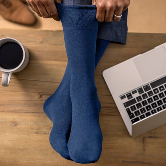 12 Paar Herren Sanfte Griff Oberschenkel Diabetikersocken | Nicht-elastische Baumwollsocken - Image 5