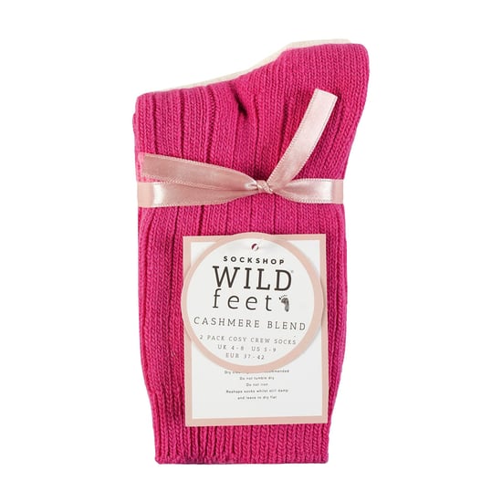 2er-Pack Damen Cashmere-Wollschlafsocken - Image 2