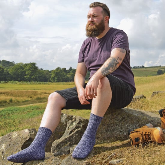 3er Pack Herren Warme 100% Wolle Gerippte Socken mit Verstärktem Fersen- und Zehenbereich - Image 3