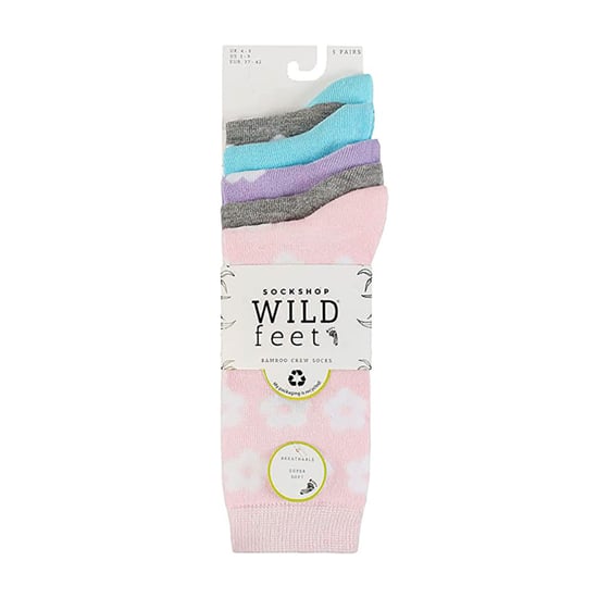 5er-Pack Damen Jacquard-Muster Socken - Image 2