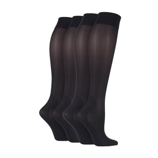 Unisex 4 Paar 40 Denier Graduierte Kompressionsstrümpfe – Belebende Socken - Image 1