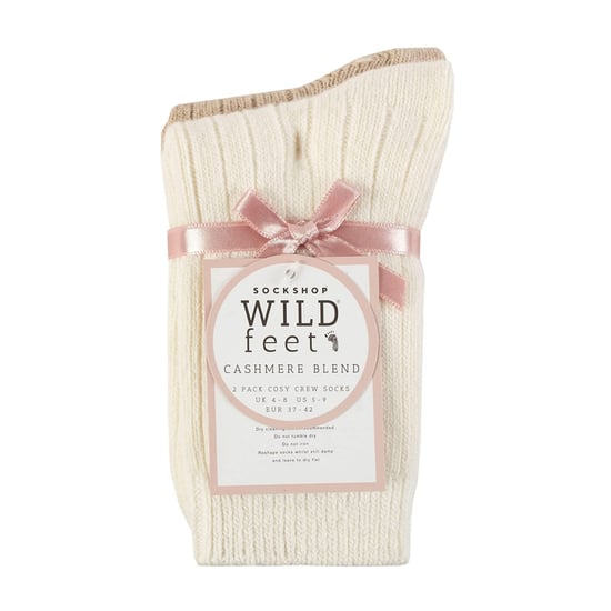 2er-Pack Damen Cashmere-Wollschlafsocken - Image 2