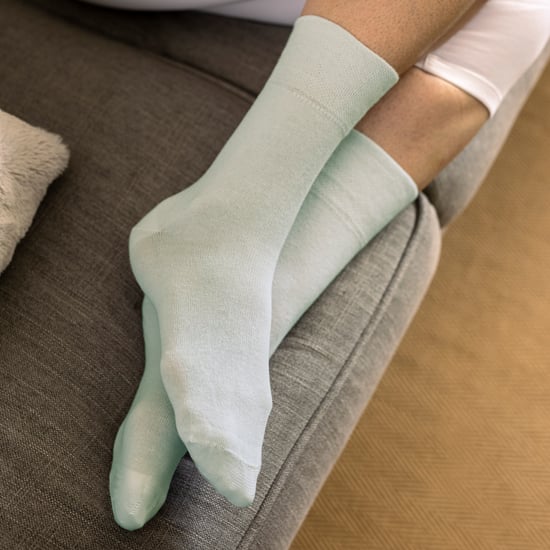 6er-Pack Damen Baumwoll-Diabetikersocken ohne Gummi mit nahtlosem Zeh - Image 4