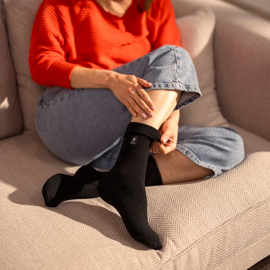 Damen Nicht-aufdringliche Thermo HoneyComb Top Socken - Image 5