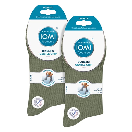 6er Pack Damen Baumwollsocken ohne Elastik für Diabetiker mit nahtlosem Zehenbereich - Image 2