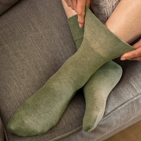 6er Pack Damen Baumwollsocken ohne Elastik für Diabetiker mit nahtlosem Zehenbereich - Image 5
