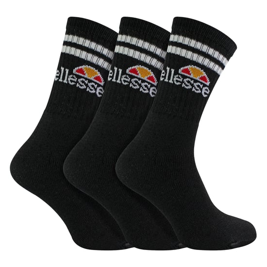 3er Pack Herren Vulloni Jacquard Logo Sportsocken - Image 3