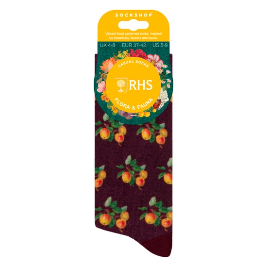 Damen-Scherz-Socken | Lustige farbenfrohe Socken mit Blumenmuster 4-7 UK - Image 2