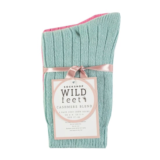 2er-Pack Damen-Kaschmir-Wollschlafsocken - Image 2