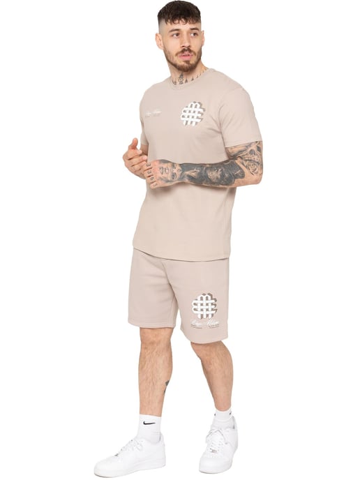 Enzo Milano | Bedrucktes T-Shirt & Shorts-Set für Herren - Image 2