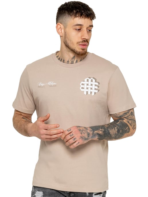 Enzo Milano | Bedrucktes T-Shirt & Shorts-Set für Herren - Image 3