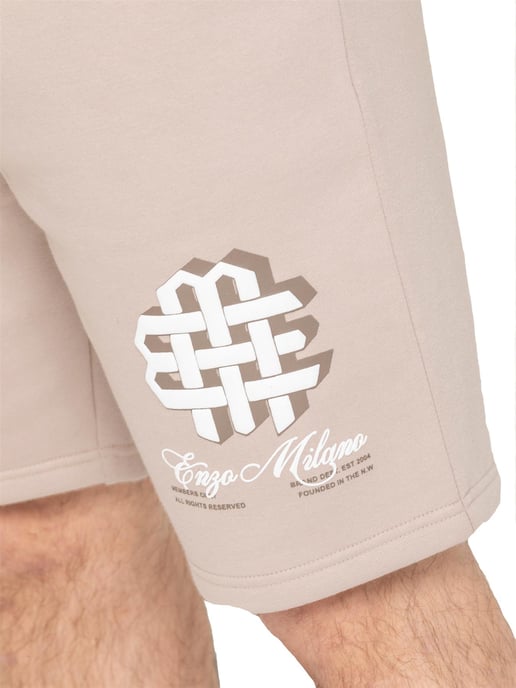 Enzo Milano | Bedrucktes T-Shirt & Shorts-Set für Herren - Image 5