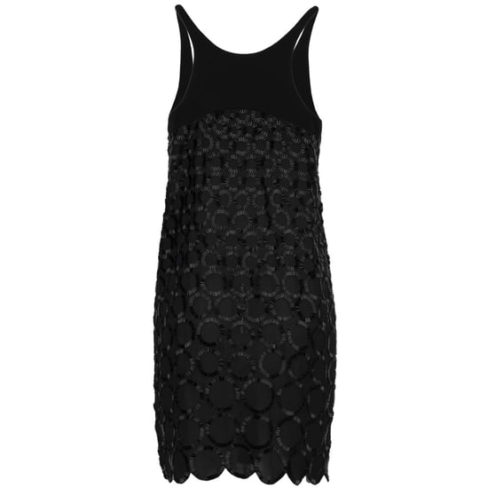 Balenciaga – Schwarzes Kleid mit Perlenverzierung – 10er - Image 2