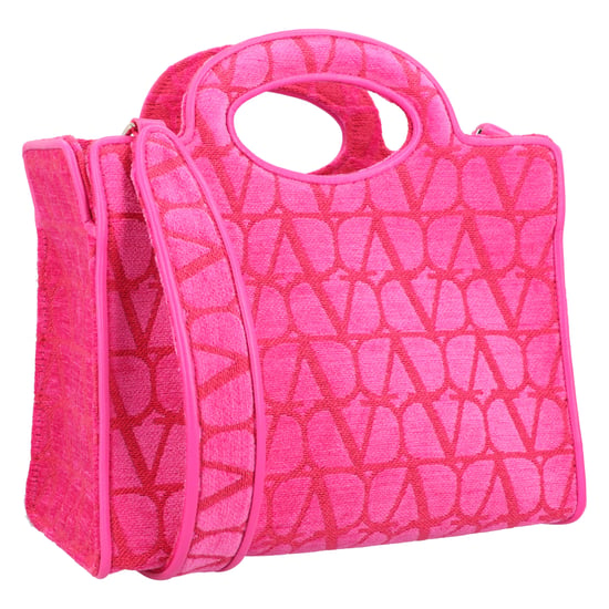 Valentino Garavani VLogo Monogram The Third offene Schultertasche - Image 2