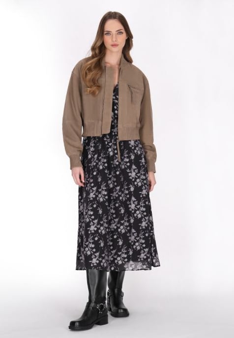Dreimaster Jacke Frauen dunkler Stein - Image 2