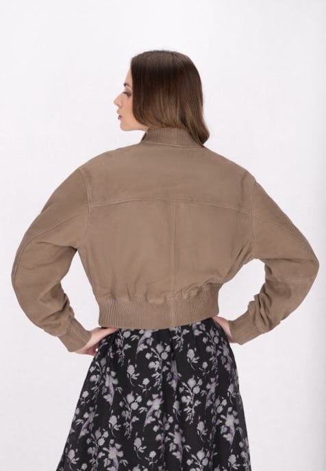 Dreimaster Jacke Frauen dunkler Stein - Image 4