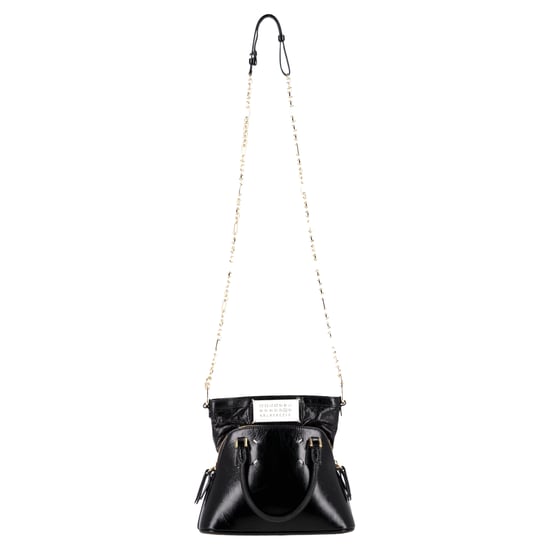 Maison Margiela 5AC Classique Micro Bag aus schwarzem Leder - Image 1
