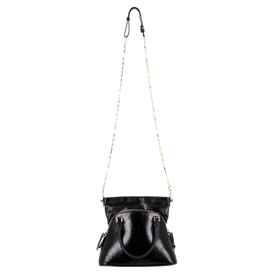 Maison Margiela 5AC Classique Micro Bag aus schwarzem Leder - Image 3