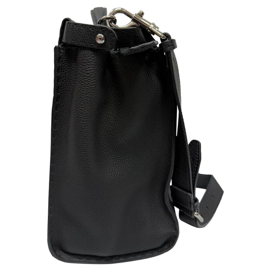 Fendi Selleria Peekaboo XL Top Handle Bag aus schwarzem Leder - Image 5