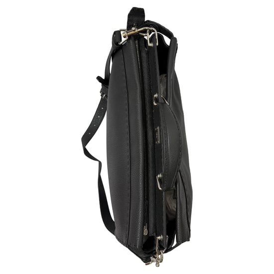 Fendi Selleria Peekaboo XL Top Handle Bag aus schwarzem Leder - Image 6