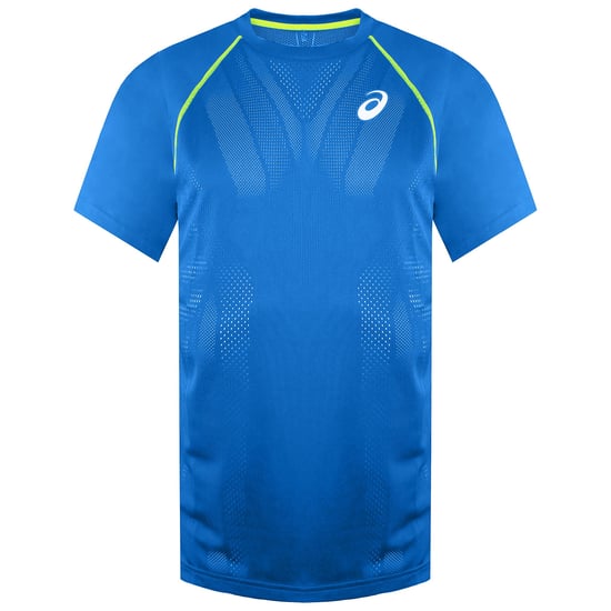 Asics Match Actibreeze Herren Blau Tennisoberteil - Image 1