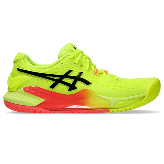 Asics Gel-Resolution 9 Paris Damen Gelbe Tennisschuhe - Image 1