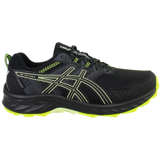 Asics Gel-Venture 9 Wasserdichte Herren Schwarz Lauf Schuhe - Image 1