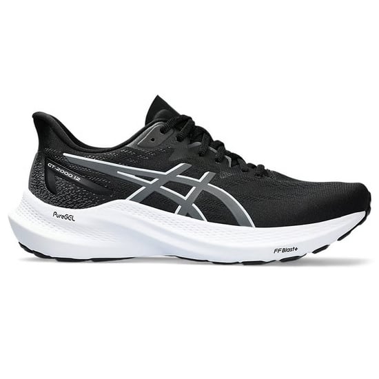 Asics GT-2000 12 Schmal Damen Schwarze Laufschuhe - Image 1