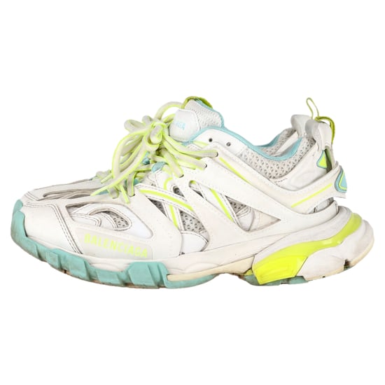 Balenciaga Track Sneaker in Weiß und Neon-Polyurethan - Image 4