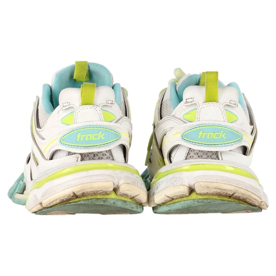 Balenciaga Track Sneaker in Weiß und Neon-Polyurethan - Image 5