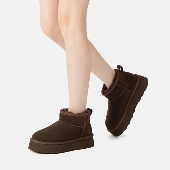EVER AU Damen Heron Ultra Mini Plattform Stiefel - Image 2