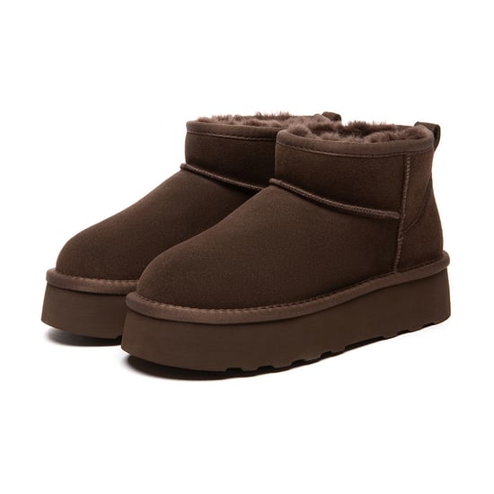 EVER AU Damen Heron Ultra Mini Plattform Stiefel - Image 4