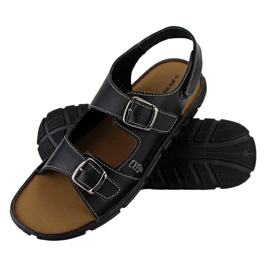 Herren Sommer Strand Ledersandalen - Image 2