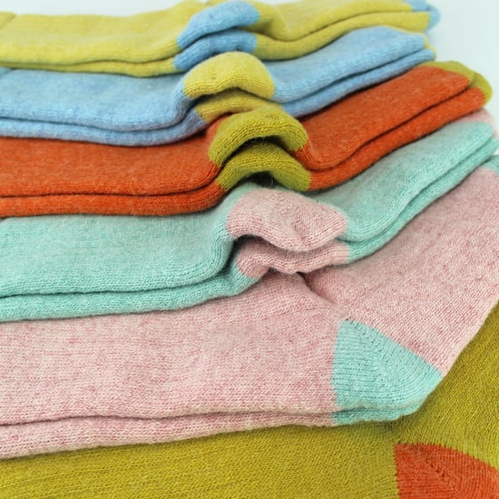 6 Paar Damen Alpaka Lounge-Socken für das Bett - Image 3