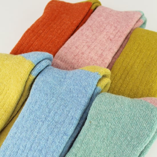 6 Paar Damen Alpaka Lounge-Socken für das Bett - Image 4